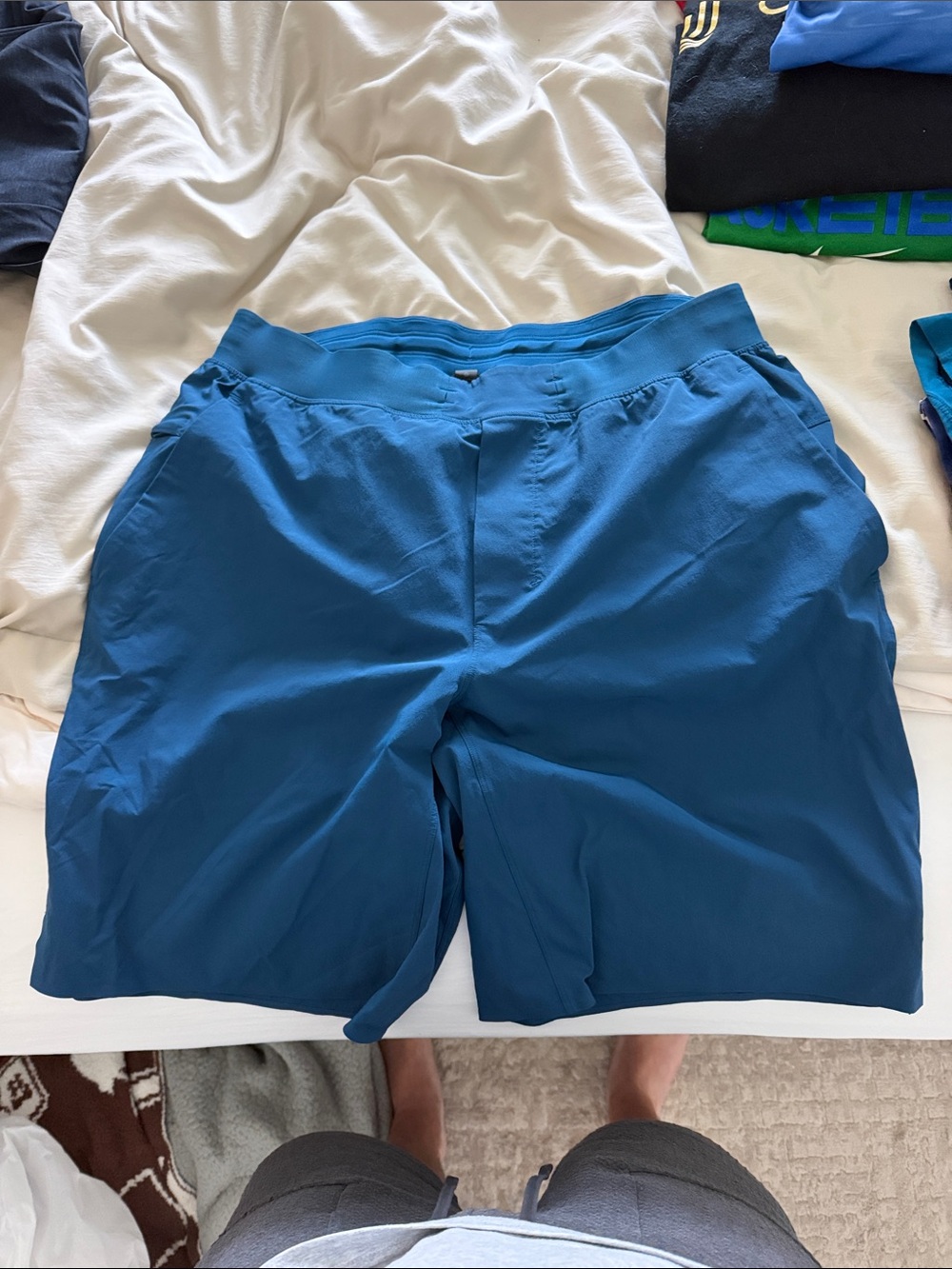 lululemon athletica Men's Teal Athletic Shorts